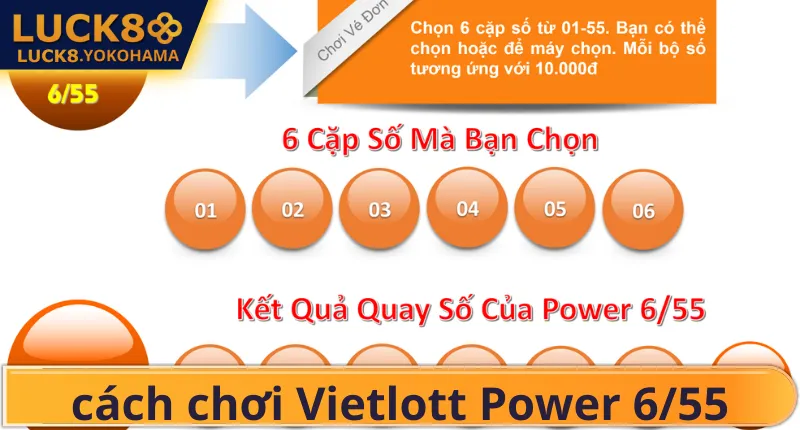 Tìm hiểu các chơi vietlott power 6/55 hay nhất